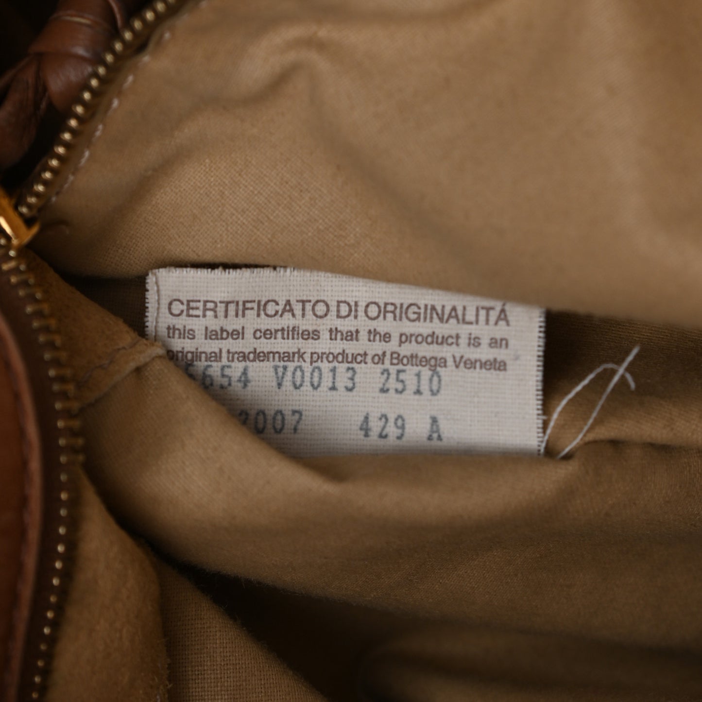 Nappa Intrecciato Large Veneta Hobo Noce