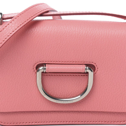 Burberry Goatskin Mini D-Ring Bag Bright Coral Pink 8 of 10