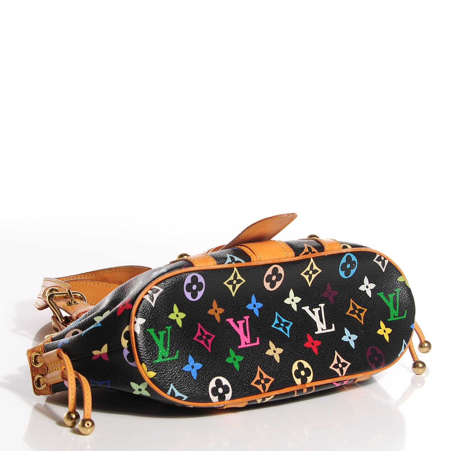 Louis Vuitton Monogram Multicolor Theda GM Black 4 of 7