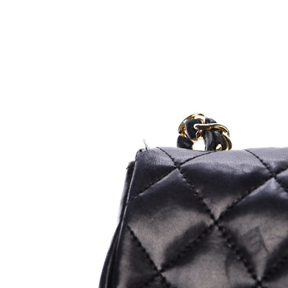Chanel Lambskin Quilted Small Single Flap Black 16 of 21