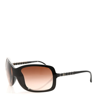 Chanel Studded Square Sunglasses 6036 Black 1 of 7