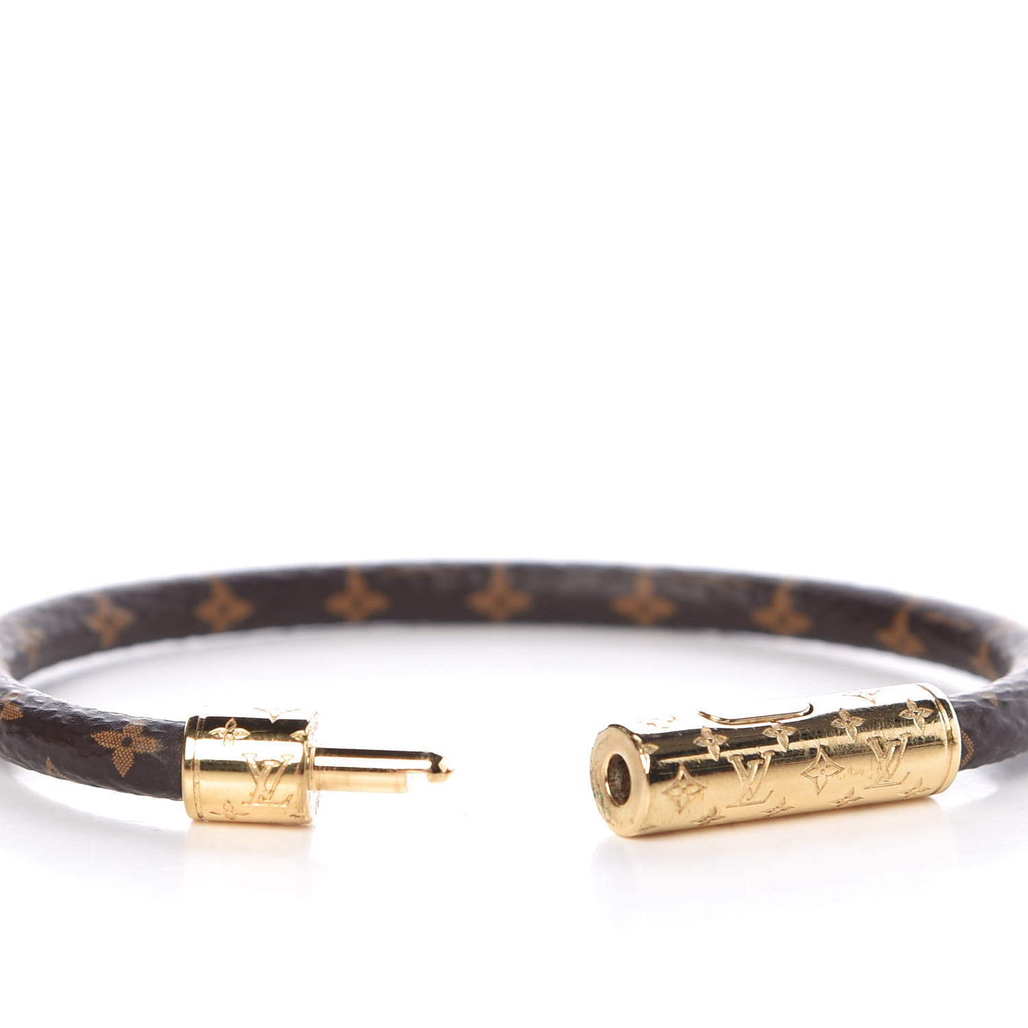 Louis Vuitton Monogram Confidential Bracelet 17 4 of 5