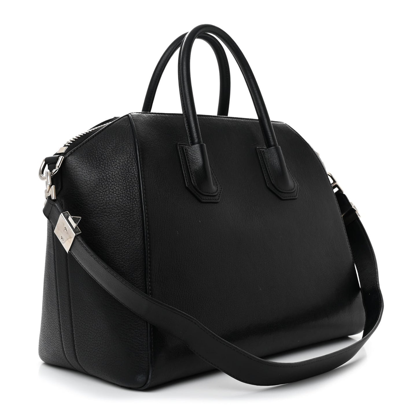 Sugar Goatskin Medium Antigona Black