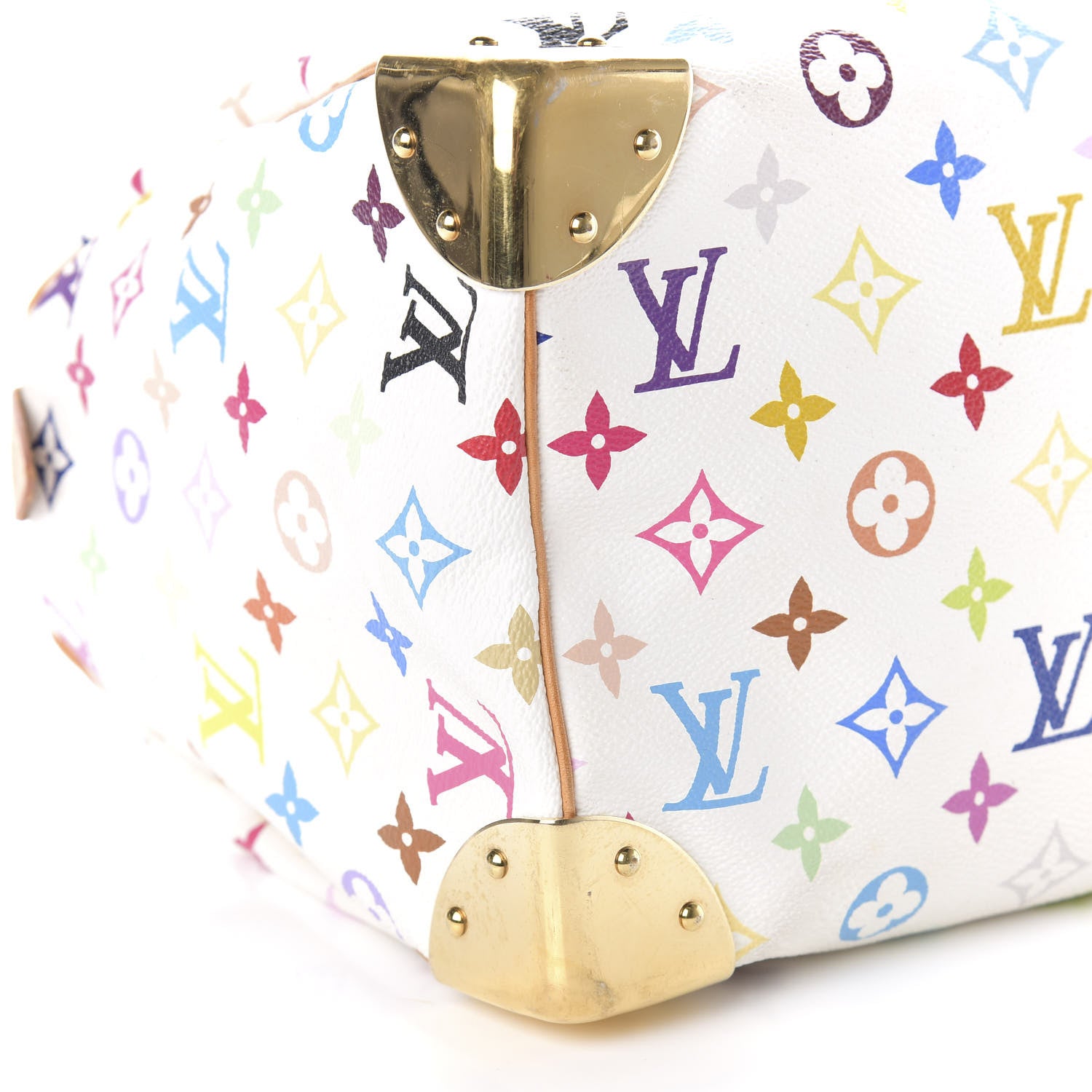 Louis Vuitton Monogram Multicolor Speedy 30 White 9 of 11