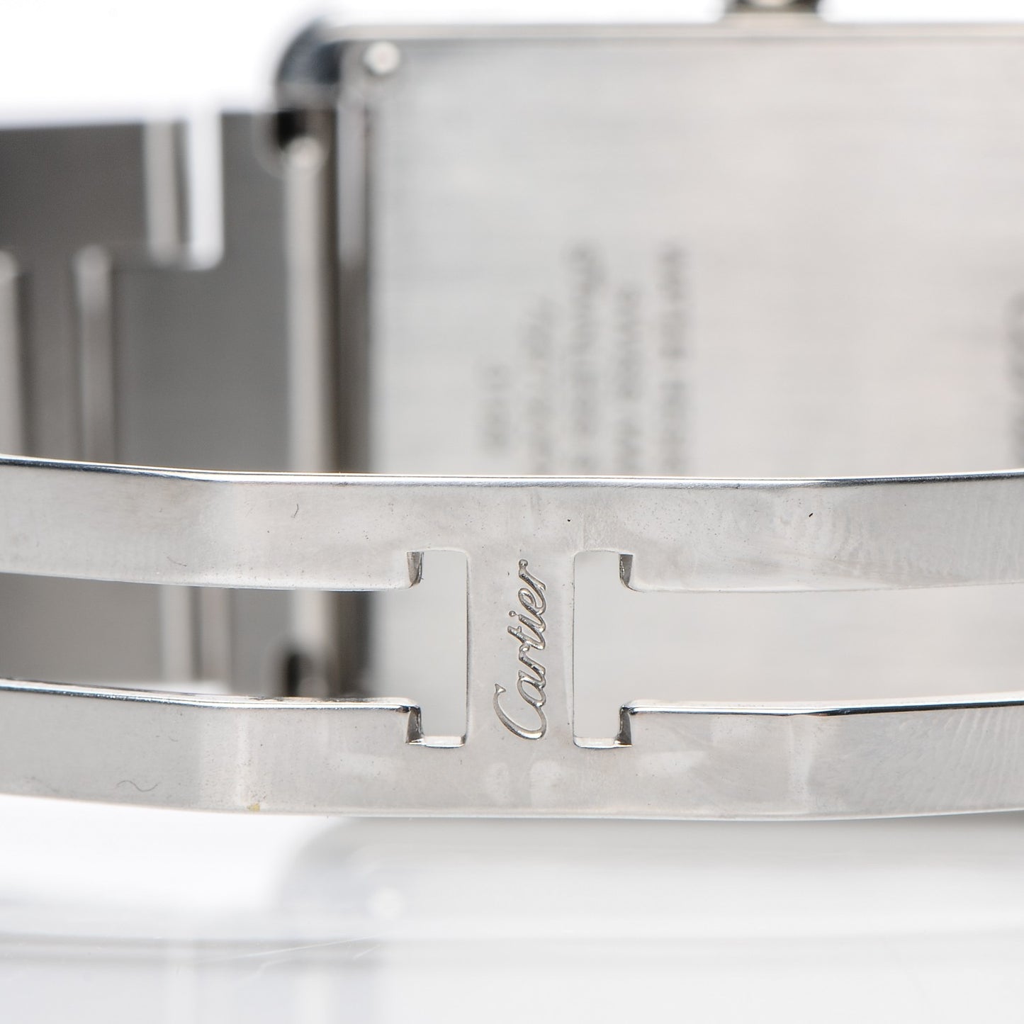 Stainless Steel 27mm Tank Solo Quartz Watch
