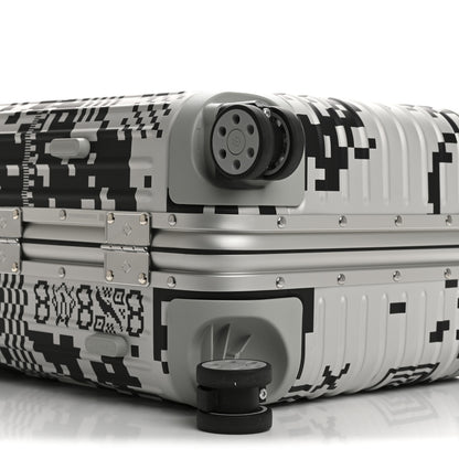 Rimowa X RTFKT Polycarbonate Printed Original Twist Cabin Silver Black 8 of 12