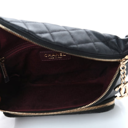 Chanel Caviar Quilted Business Affinity Waist Belt Bag Black 4 of 5