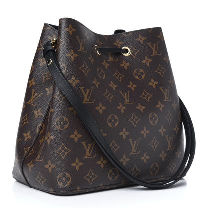 Louis Vuitton Monogram Neonoe MM Black 3 of 13
