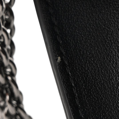 Valentino Garavani Calfskin Crystal Vlogo Small Loco Shoulder Bag Black 12 of 12
