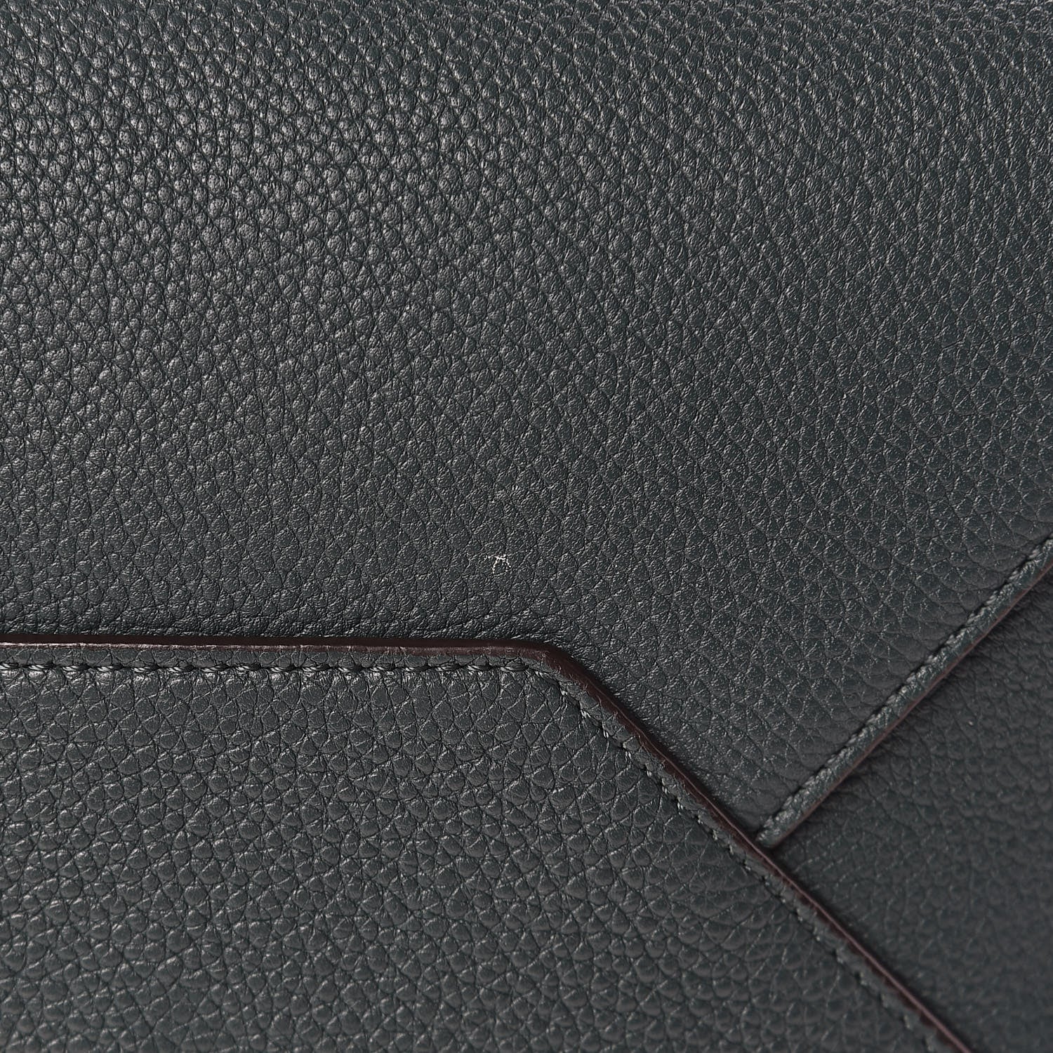 Celine Soft Grained Calfskin Small Belt Cabas Phantom Amazone 12 of 12