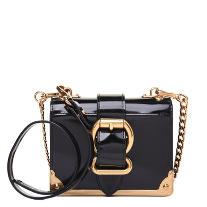 Prada Spazzolato Micro Cahier Bag Black 1 of 14