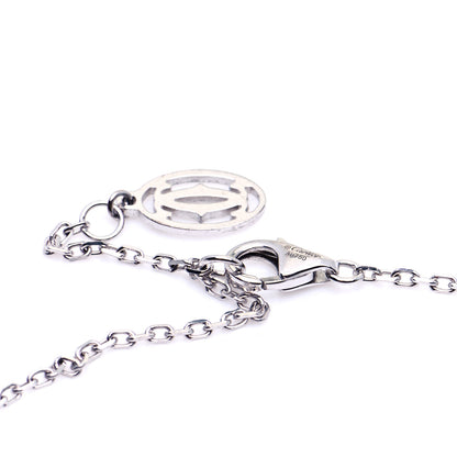 Cartier 18K White Gold Diamond SM D'Amour Bracelet 6 of 7