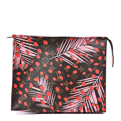 Louis Vuitton Monogram Jungle Dots Toiletry Pouch 26 Sugar Pink Poppy 1 of 10