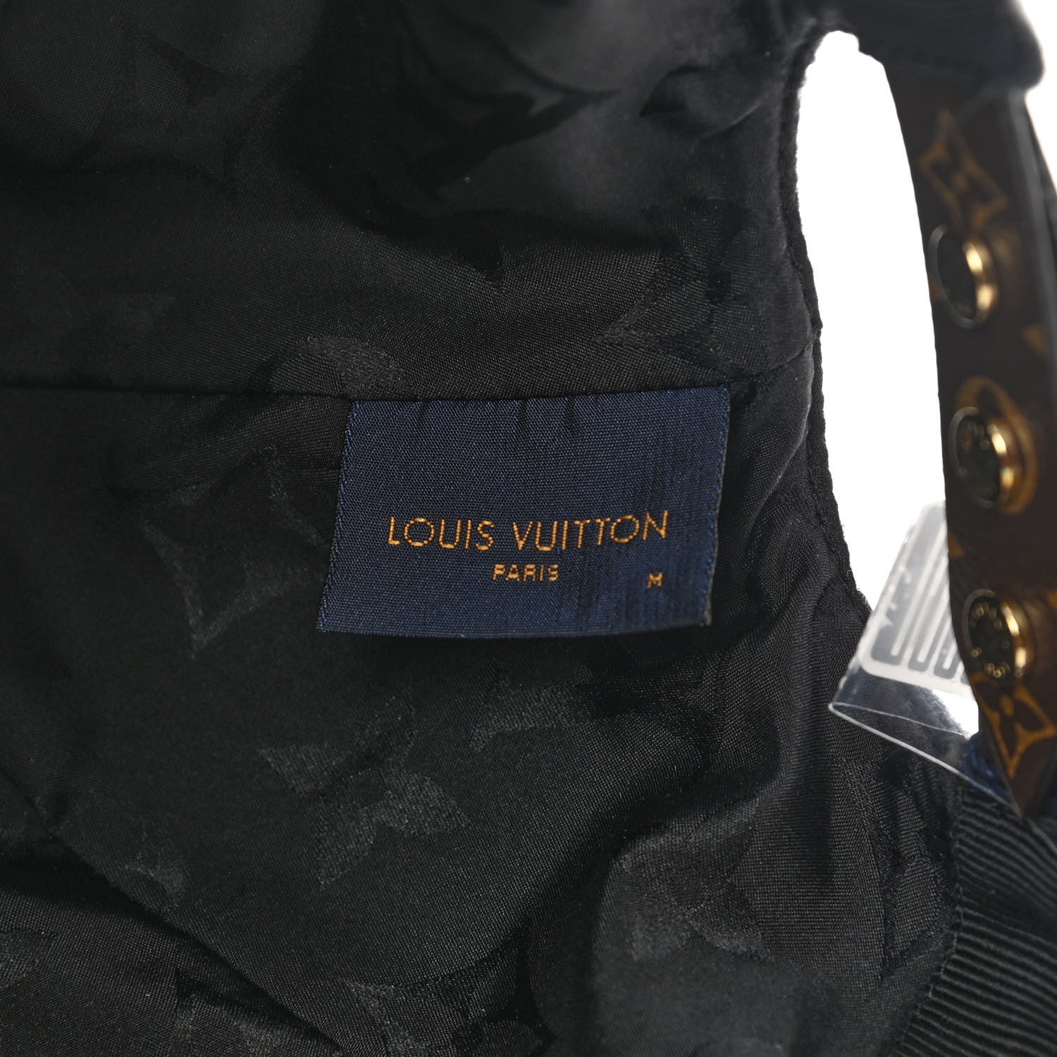 Louis Vuitton Wool Monogram Carry On Cap M Black 6 of 12
