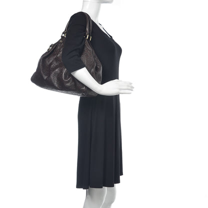 Gucci Guccissima Medium Sukey Tote Chocolate 2 of 11