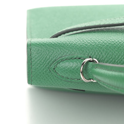 Hermes Epsom Verso Mini Kelly Sellier 20 Cactus Paille 8 of 30