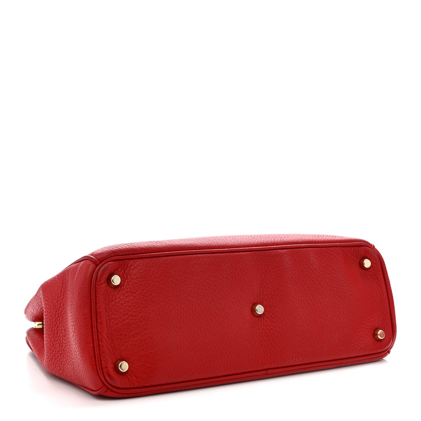 Calfskin Medium Diorissimo Tote Red