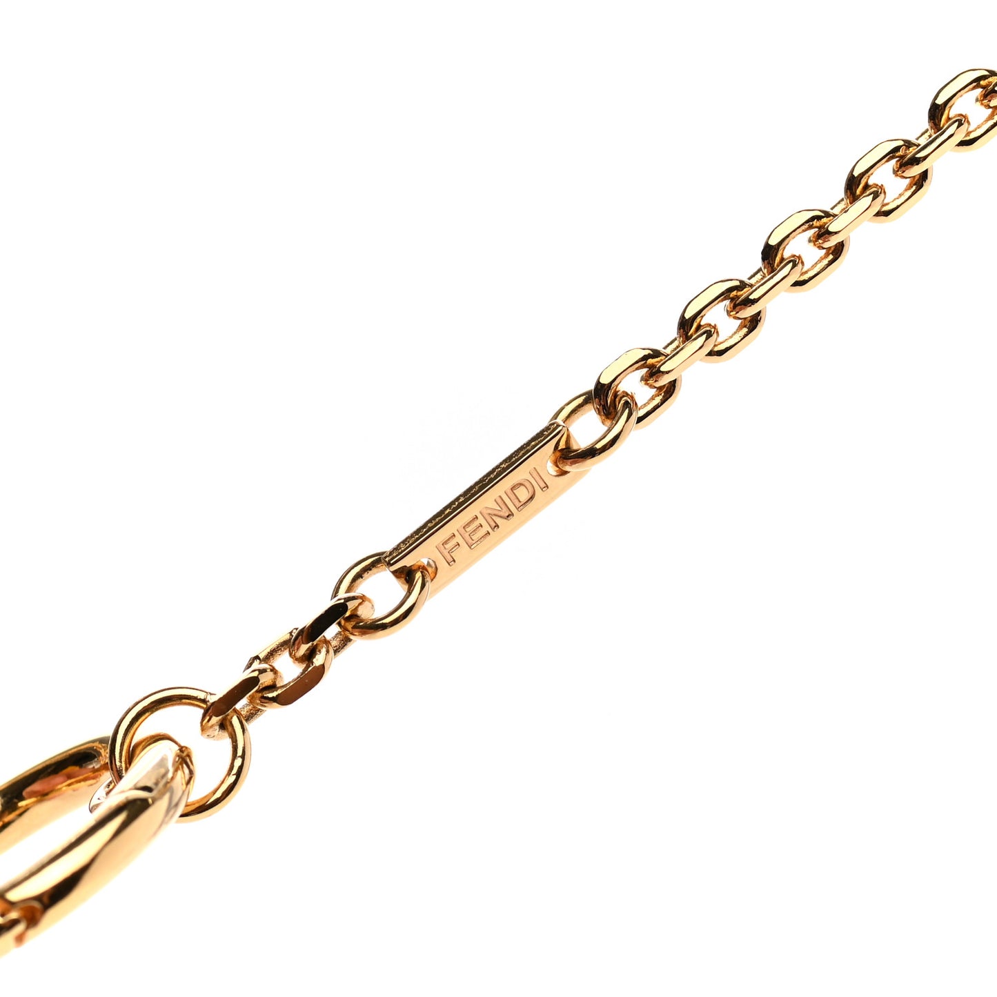 Metal F is Fendi Necklace Gold