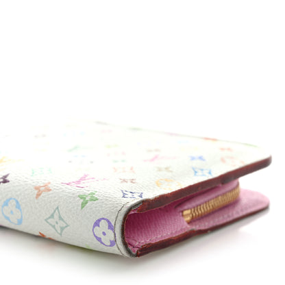 Louis Vuitton Monogram Multicolor Insolite Wallet White Litchi 9 of 14