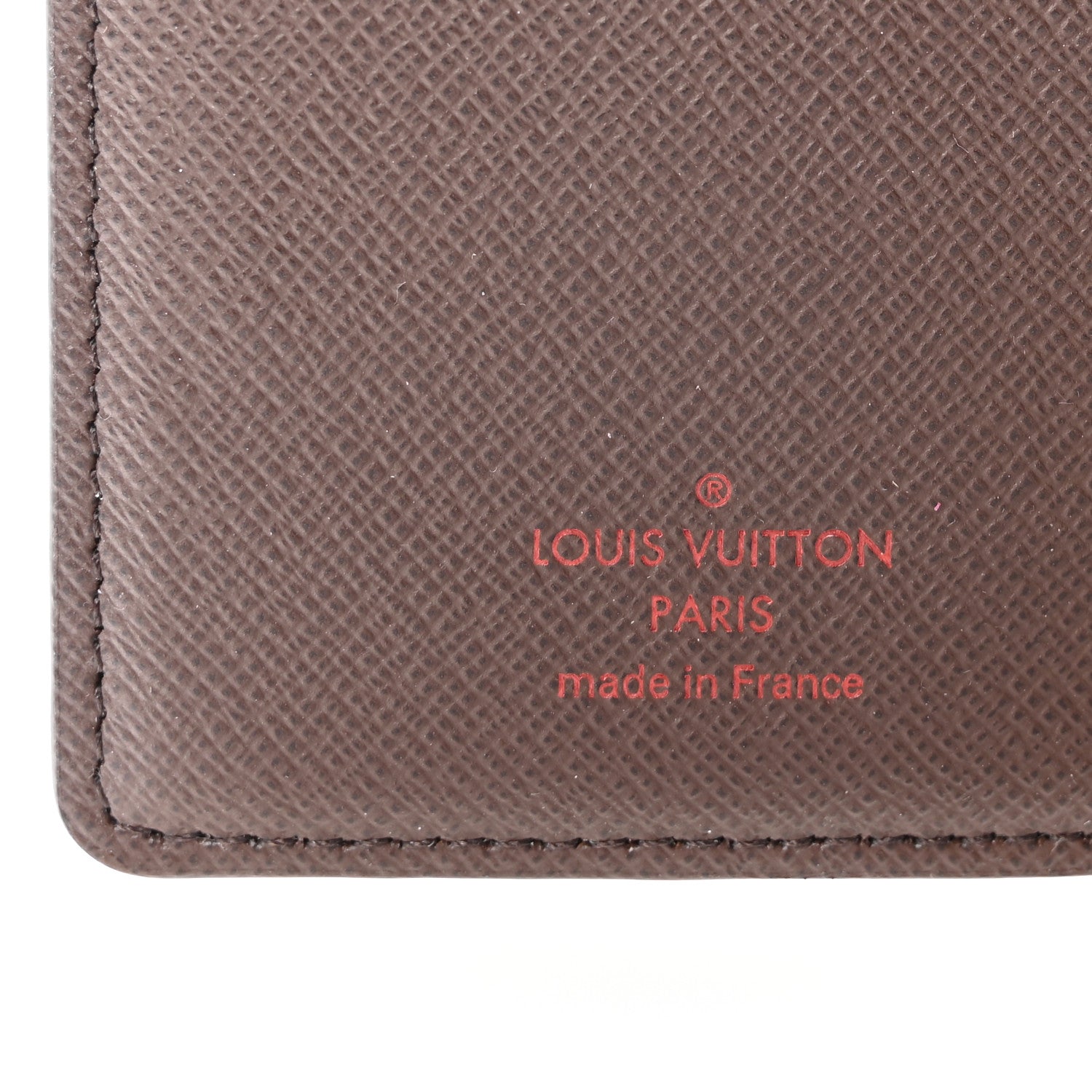 Louis Vuitton Damier Ebene Pocket Agenda Cover 6 of 6