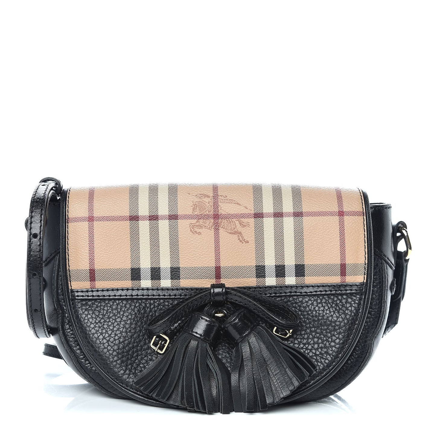 Haymarket Check Maydown Crossbody Bag Black