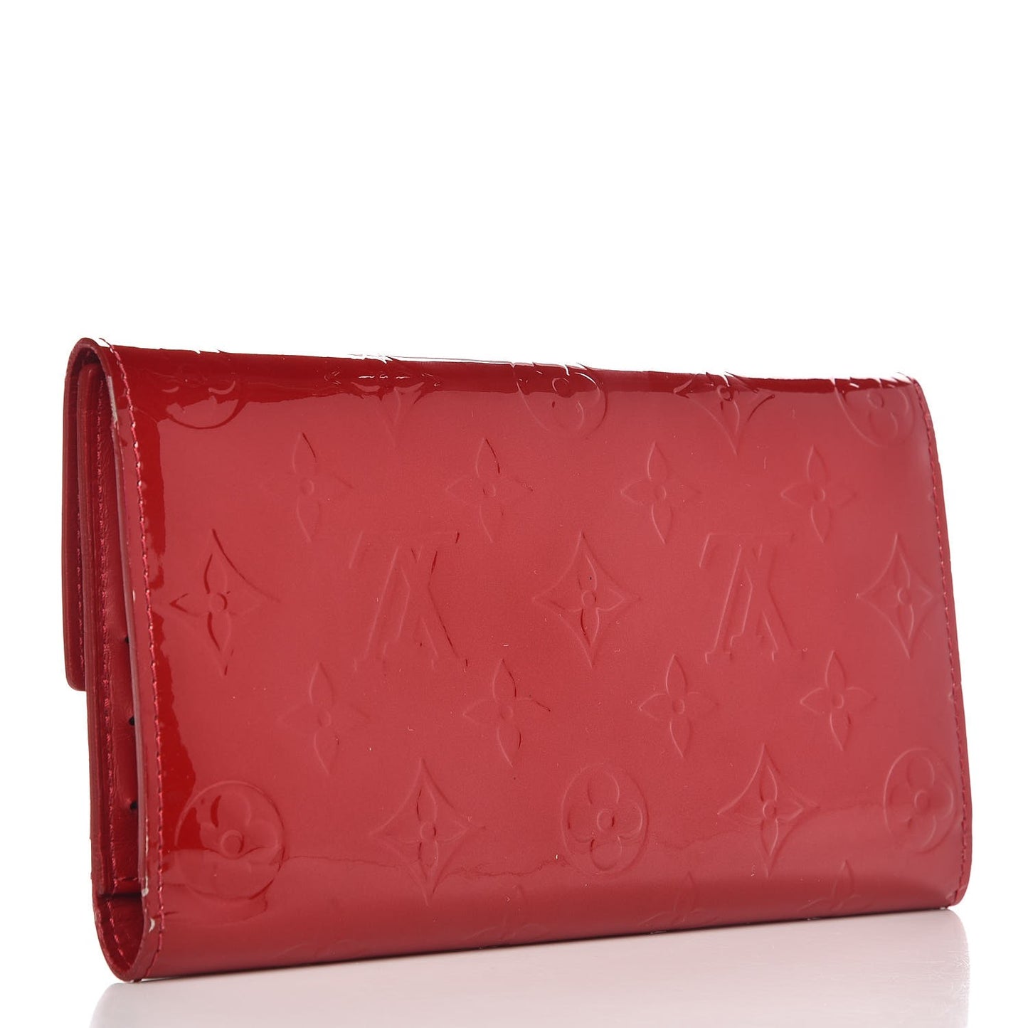 Vernis Porte Tresor International Wallet Pomme D'Amour