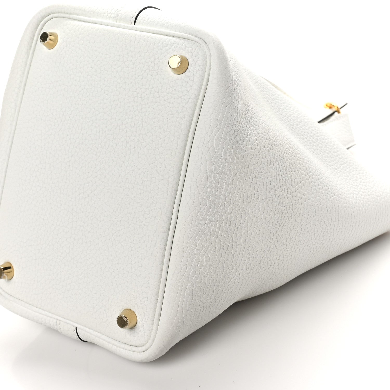 Hermes Taurillon Clemence Picotin Lock 18 PM New White 10 of 11