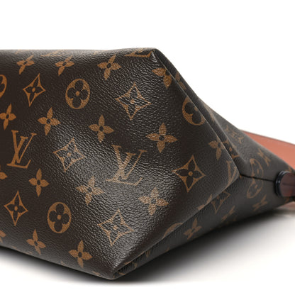 Louis Vuitton Monogram Beaubourg Hobo Mini Bordeaux Red Peach Safran Blue Jean Blue 9 of 9