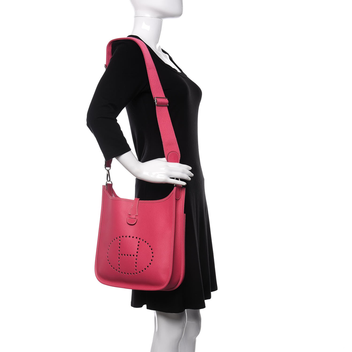 Hermes Epsom Evelyne III PM Rose Tyrien 2 of 16