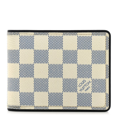 Louis Vuitton Damier Coastline Slender Wallet 1 of 9