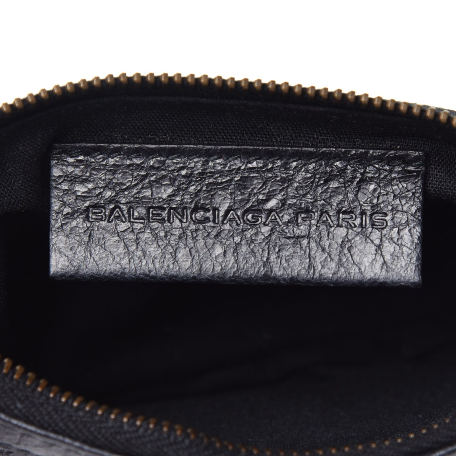 Balenciaga Agneau Classic Hardware M Porte-Monnaie Coin Purse Black 6 of 7