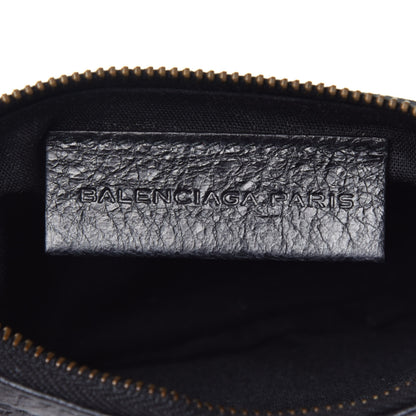 Balenciaga Agneau Classic Hardware M Porte-Monnaie Coin Purse Black 6 of 7