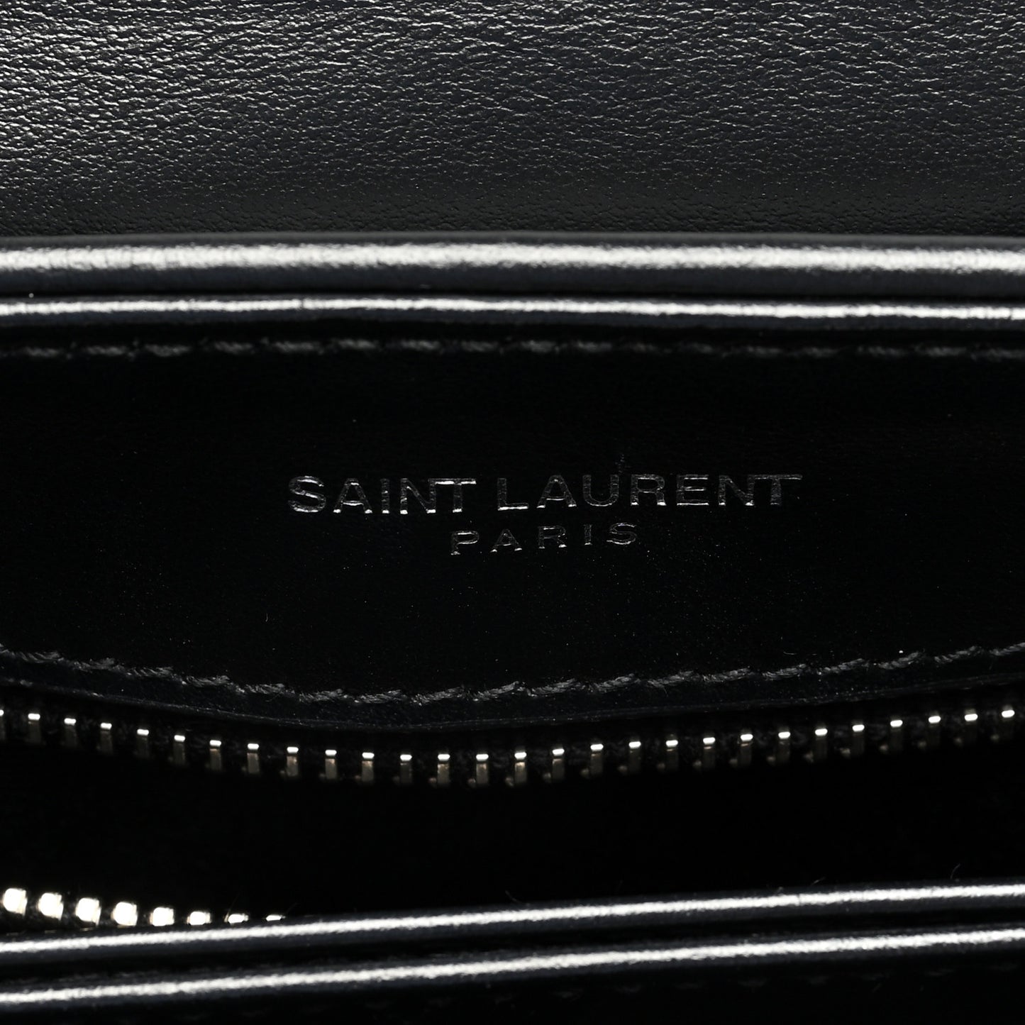 Calfskin Y Quilted Monogram Toy Loulou Crossbody Bag Black