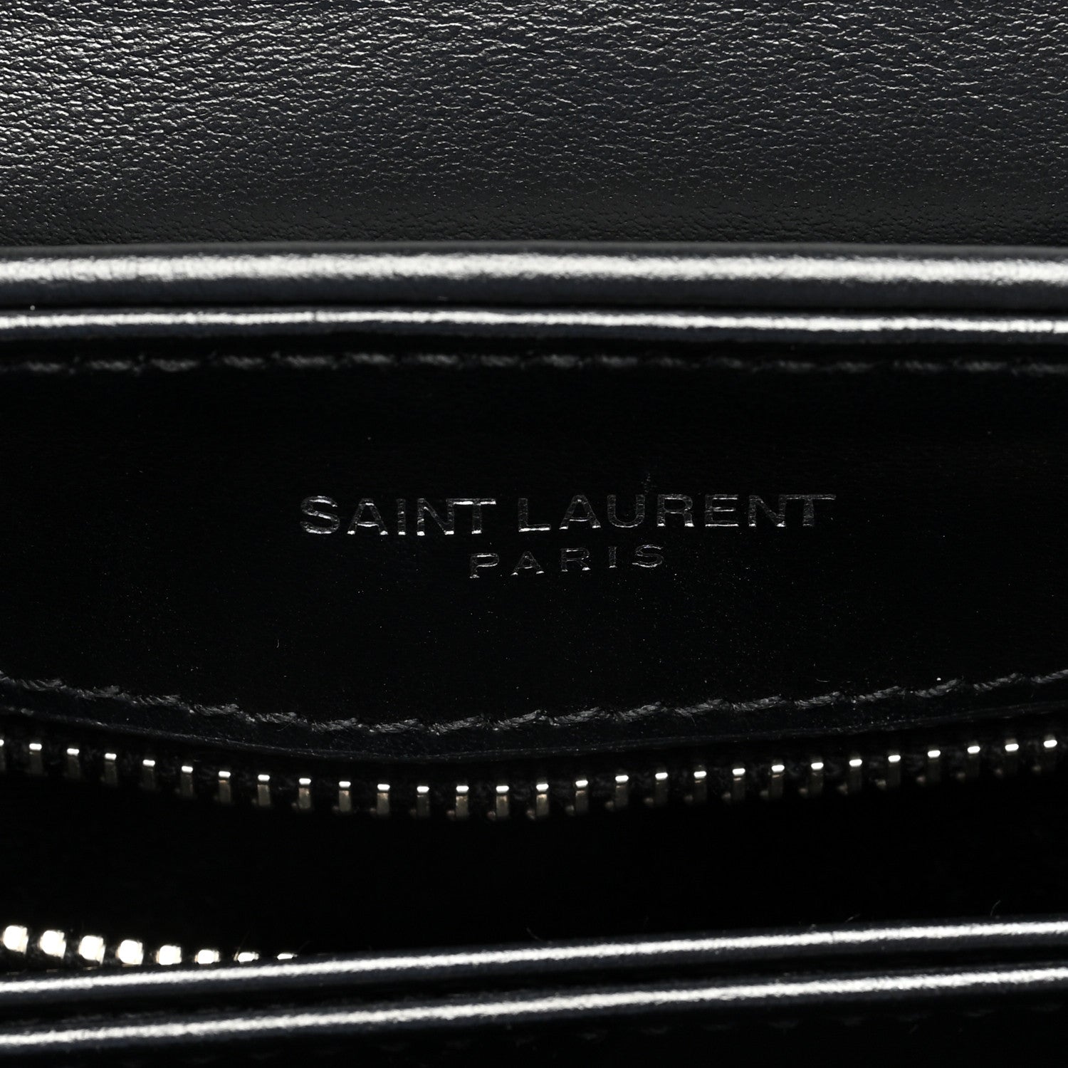 Saint Laurent Calfskin Y Quilted Monogram Toy Loulou Crossbody Bag Black 6 of 10