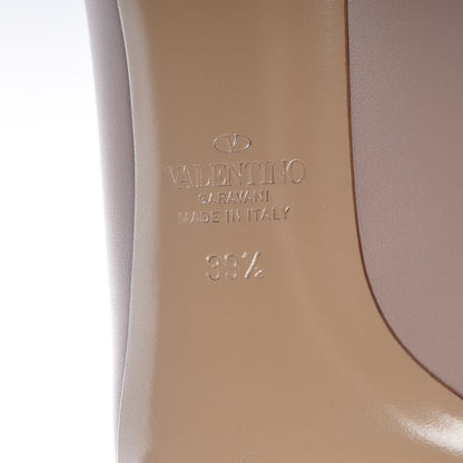 Valentino Garavani Calfskin Rockstud 85mm Pumps 39.5 Poudre 6 of 9
