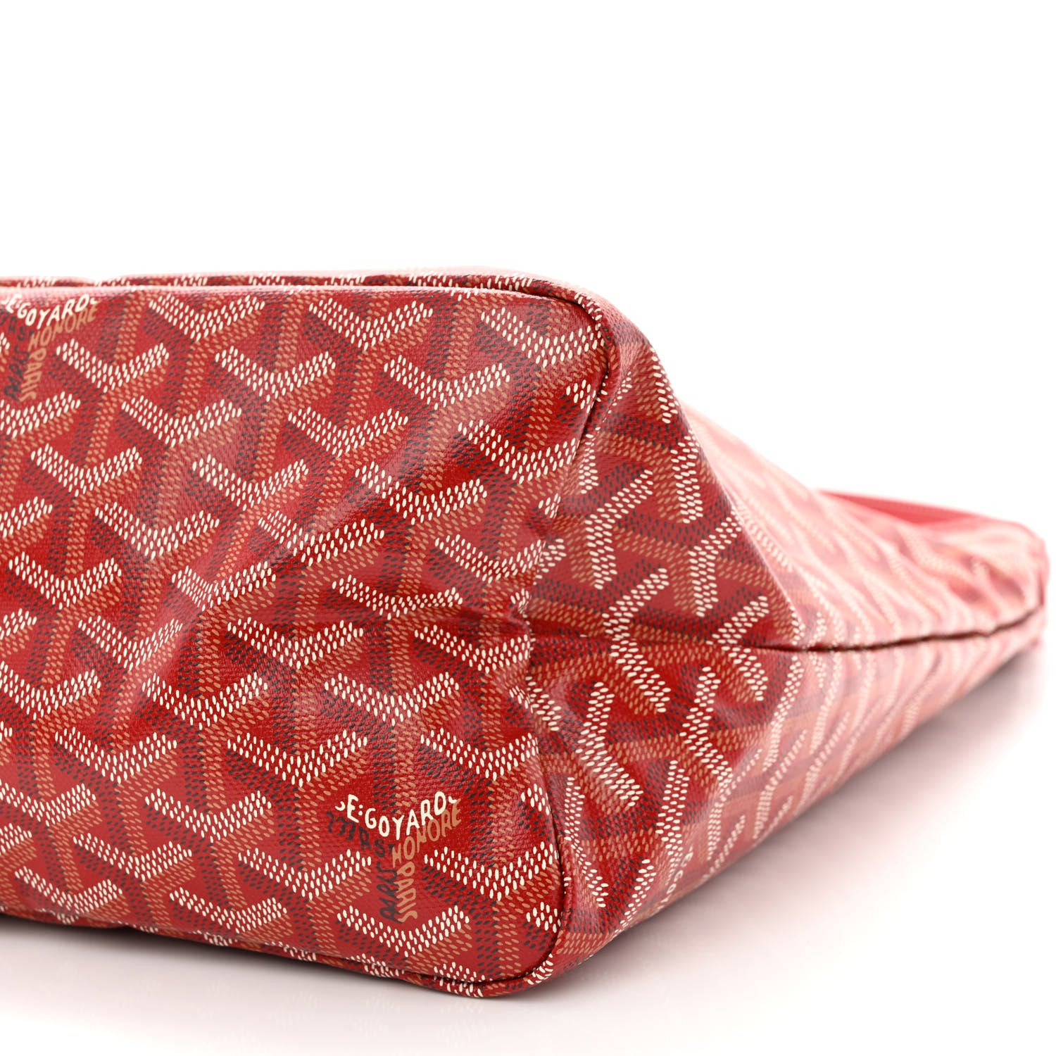 Goyard Goyardine Boheme Hobo Red 12 of 12