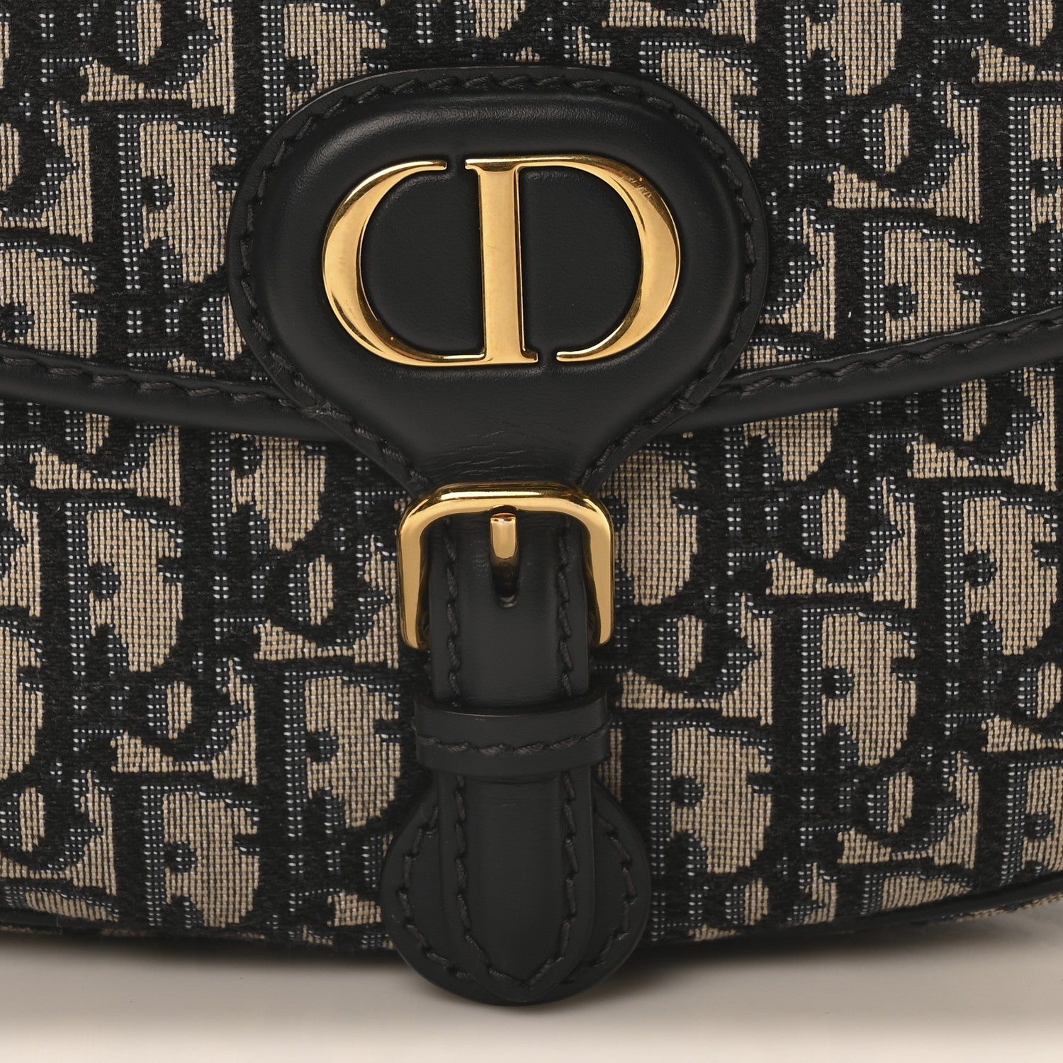 Christian Dior Oblique Medium Bobby Flap Blue 7 of 9