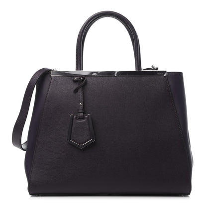 Fendi Vitello Elite Regular 2Jours Tote Ametista 1 of 12