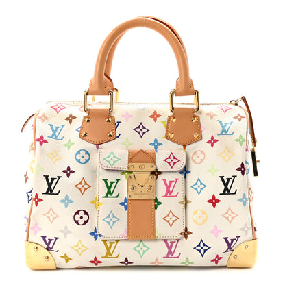 Louis Vuitton Monogram Multicolor Speedy 30 White 1 of 9
