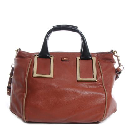 Chloe Leather Ethel Satchel Red Blush 1 of 9