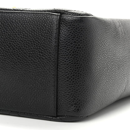 Chanel Caviar Quilted Petit Shopping Tote PST Black 10 of 10