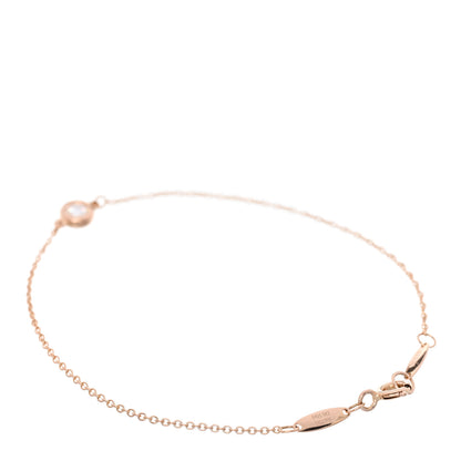 Tiffany 18K Yellow Gold Diamond .10ct Elsa Peretti Diamonds by the Yard Bracelet 2 of 6