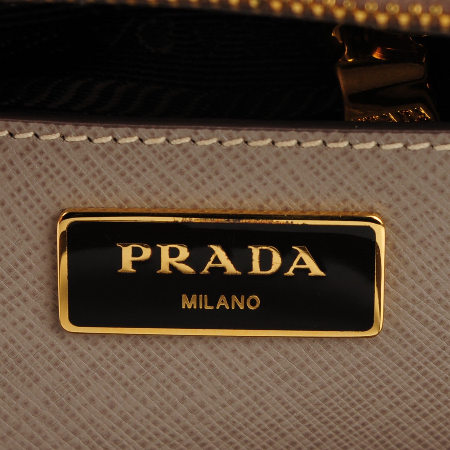 Prada Saffiano Large Galleria Double Zip Tote Argilla 7 of 10