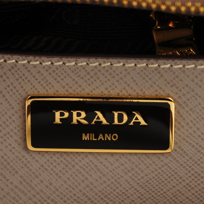 Prada Saffiano Large Galleria Double Zip Tote Argilla 7 of 10