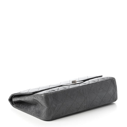 Chanel Aged Calfskin Quilted 50th Anniversary 2.55 Reissue 227 Flap Grey 4 of 11