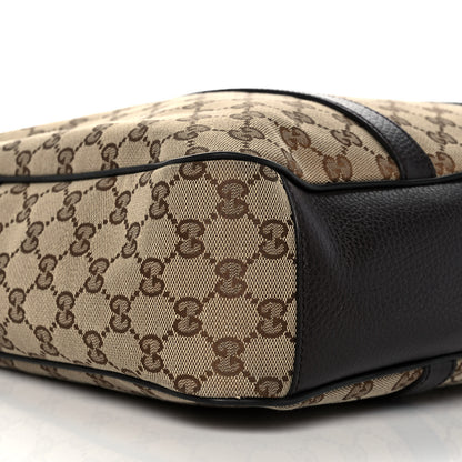 Gucci Monogram Briefcase Dark Brown 8 of 10