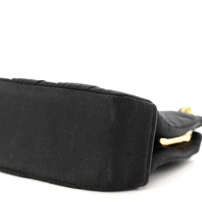 Chanel Grosgain Evening Bag Black 11 of 11