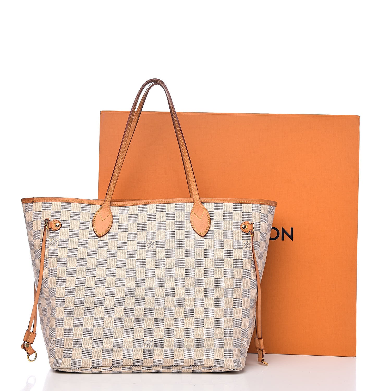 Louis Vuitton Damier Azur Neo Neverfull MM Rose Ballerine 22 of 22