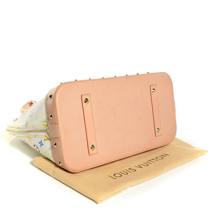 Louis Vuitton Monogram Multicolor Alma GM White 4 of 7