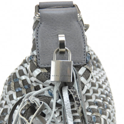 Marc Jacobs Woven Leather Boho Fringe Hobo 4 of 7